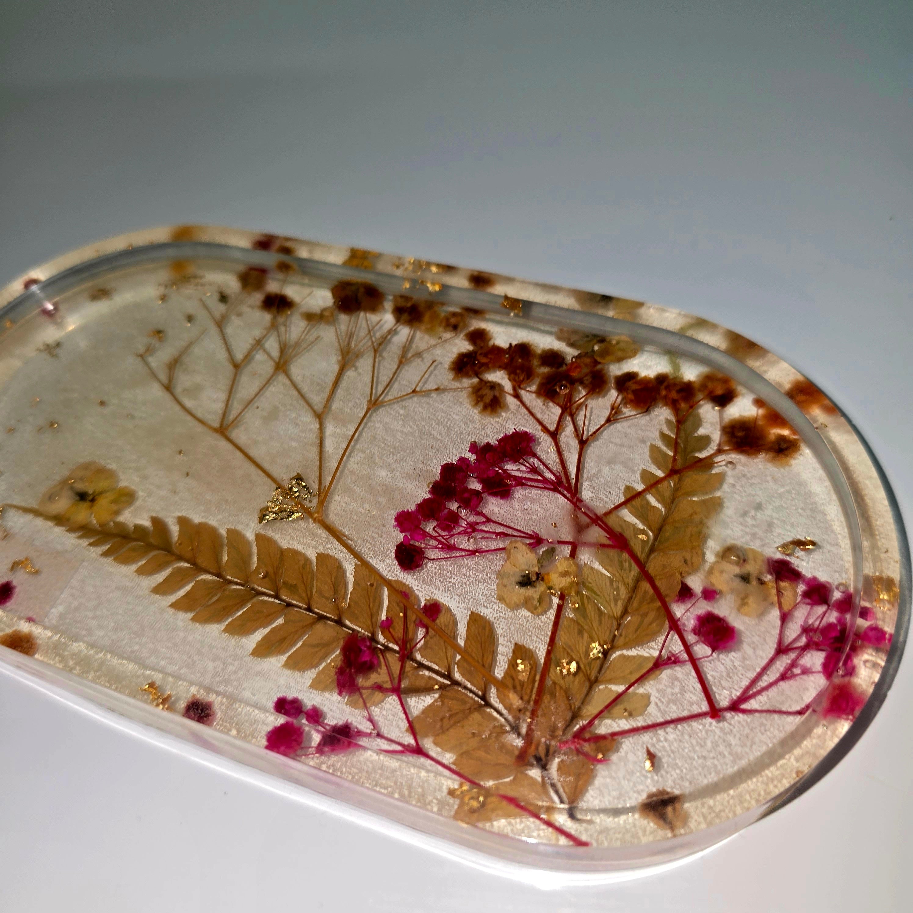 Handmade Resin Soap Dish or Decorative Tray – Unique Home Decor (Various Designs)