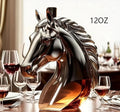 Decorative Glass Decanter Bottle-animal design