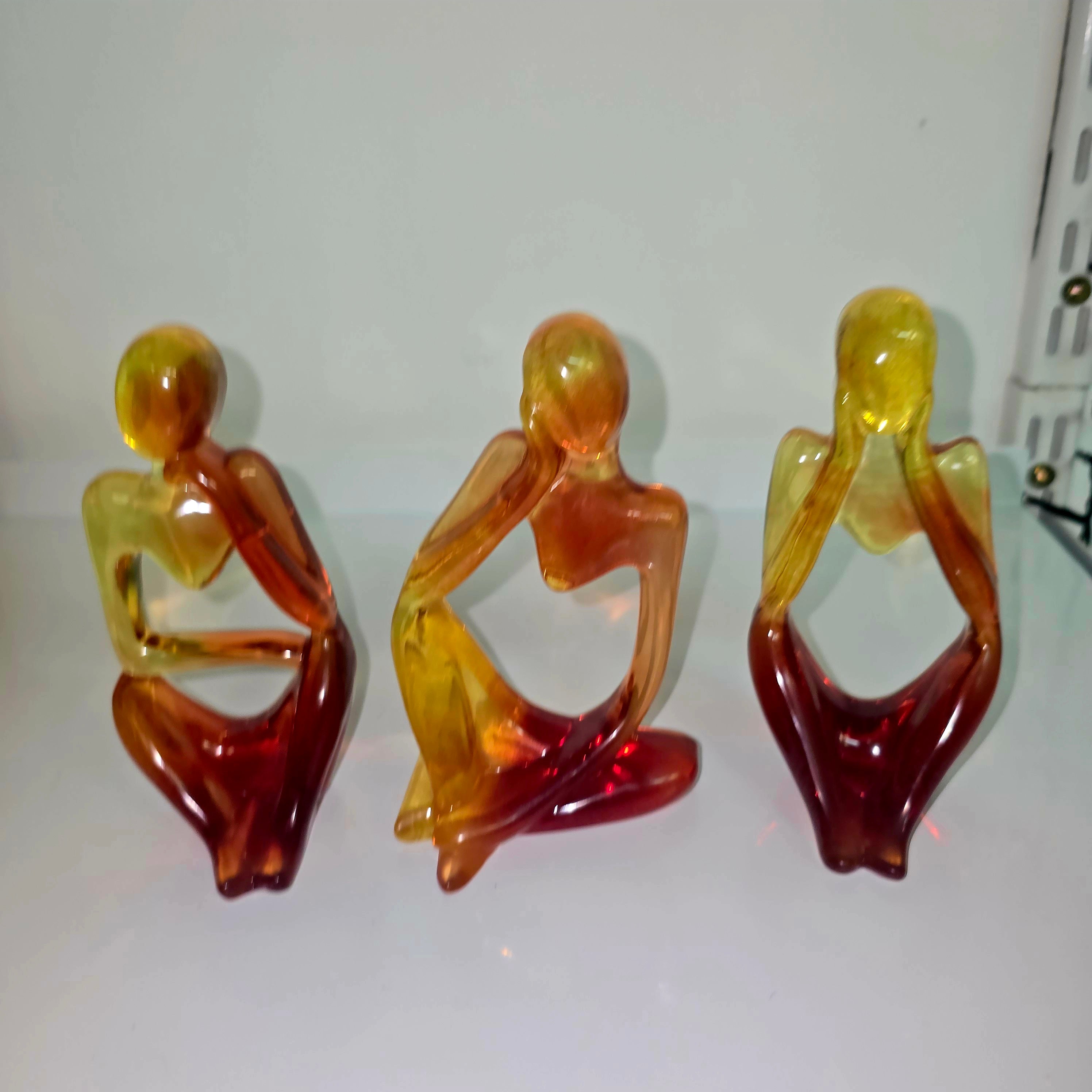 Handmade Epoxy Resin Figurines – Artistic Home Décor