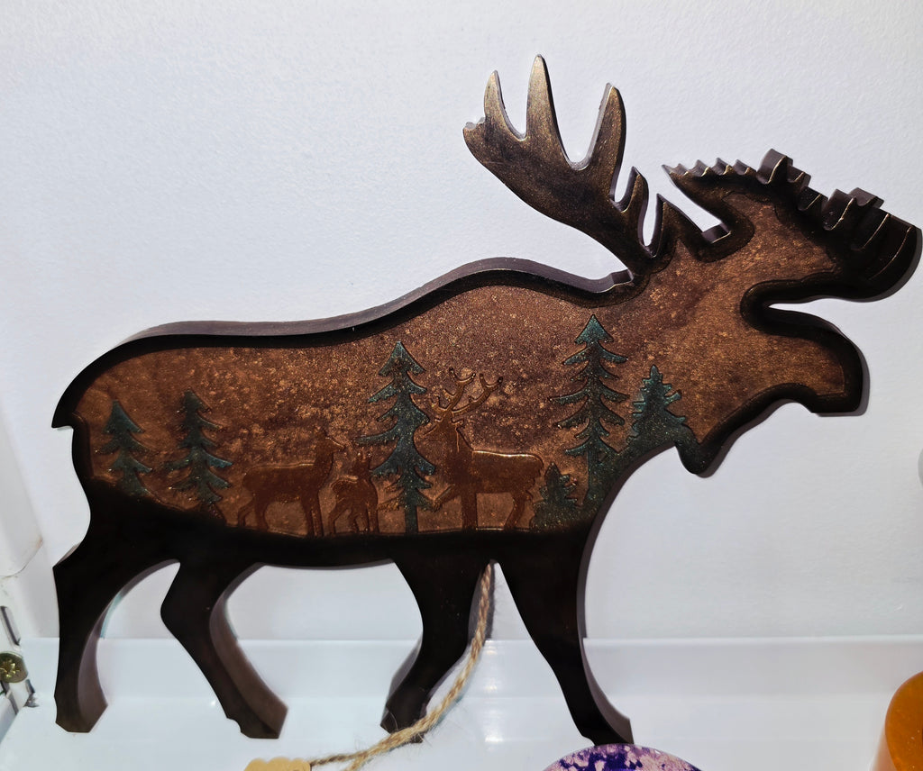 Handmade Epoxy Resin Animal Art | Unique Home Décor & Gifts