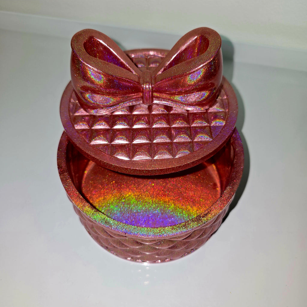 🖤 “Miki Maus” Jewelry Box – Round Decorative Storage Box