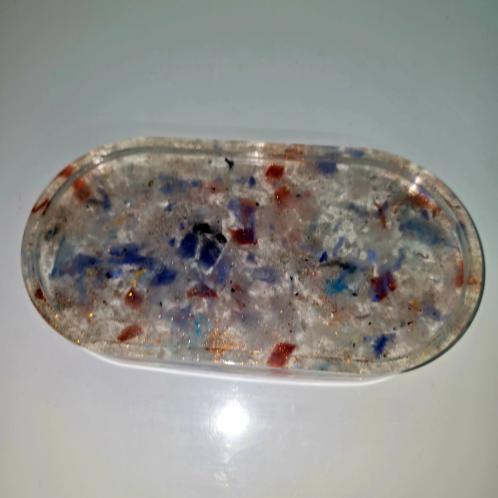 Handmade Resin Soap Dish or Decorative Tray – Unique Home Decor (Various Designs)