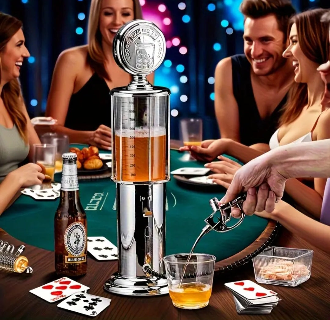 Luxury Beer & Alcohol Dispenser – 900ml Bar Drink Tower