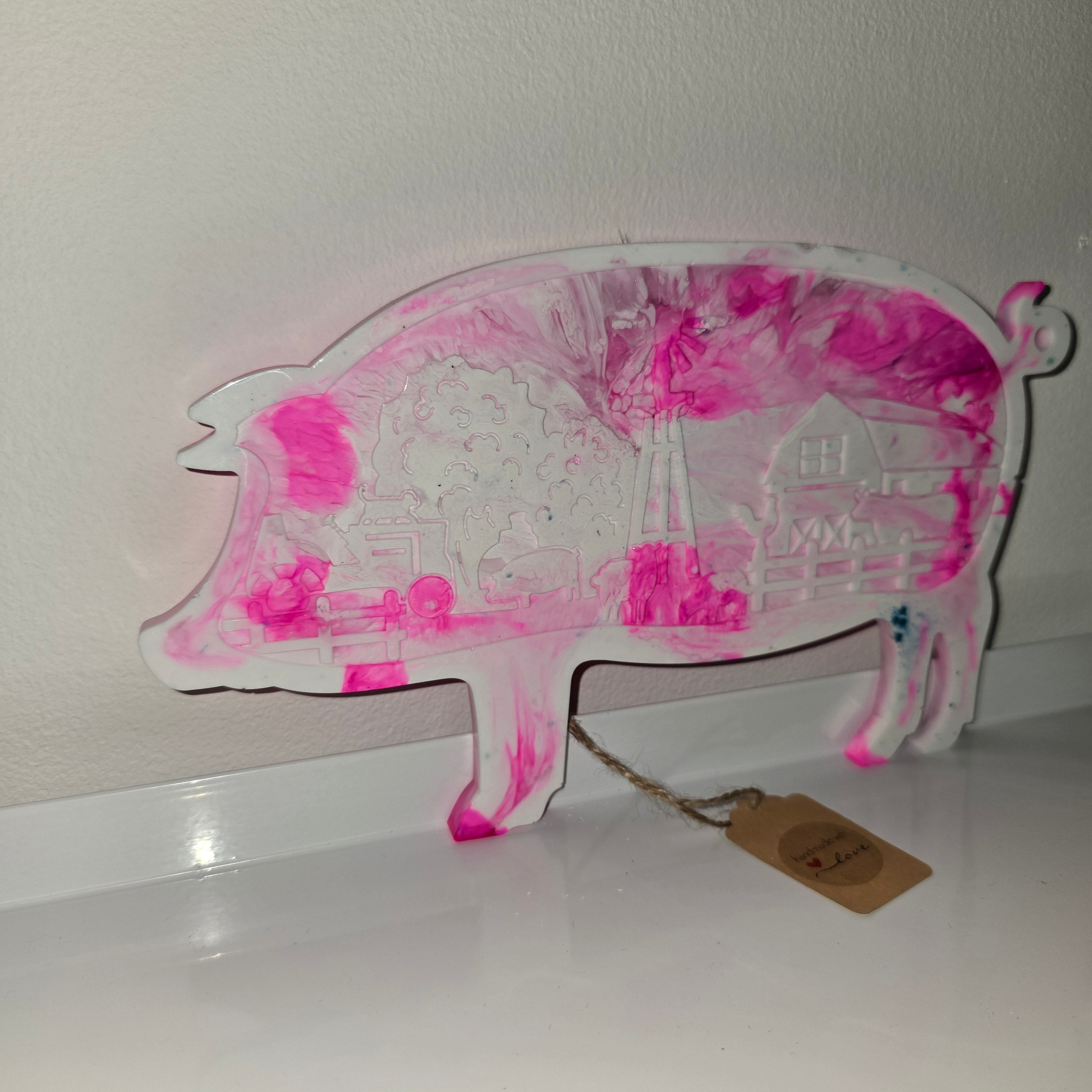 Handmade Epoxy Resin Animal Art | Unique Home Décor & Gifts