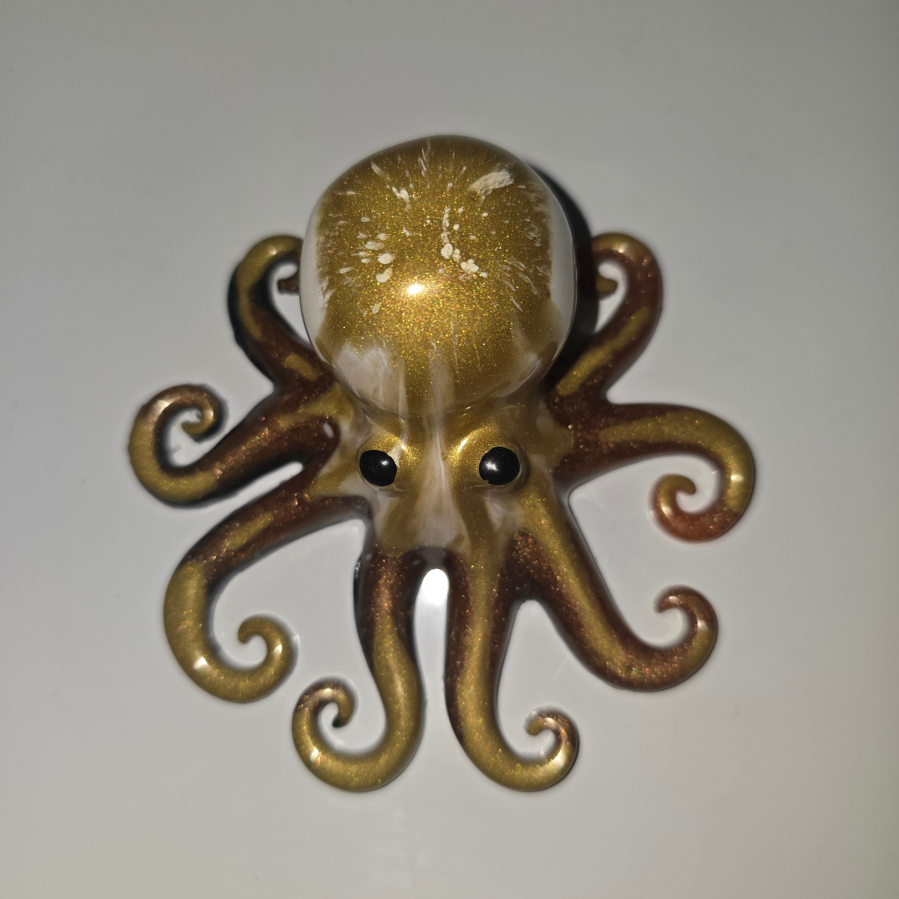 Handmade Resin Octopus Ornament – Unique -Inspired Home Decor