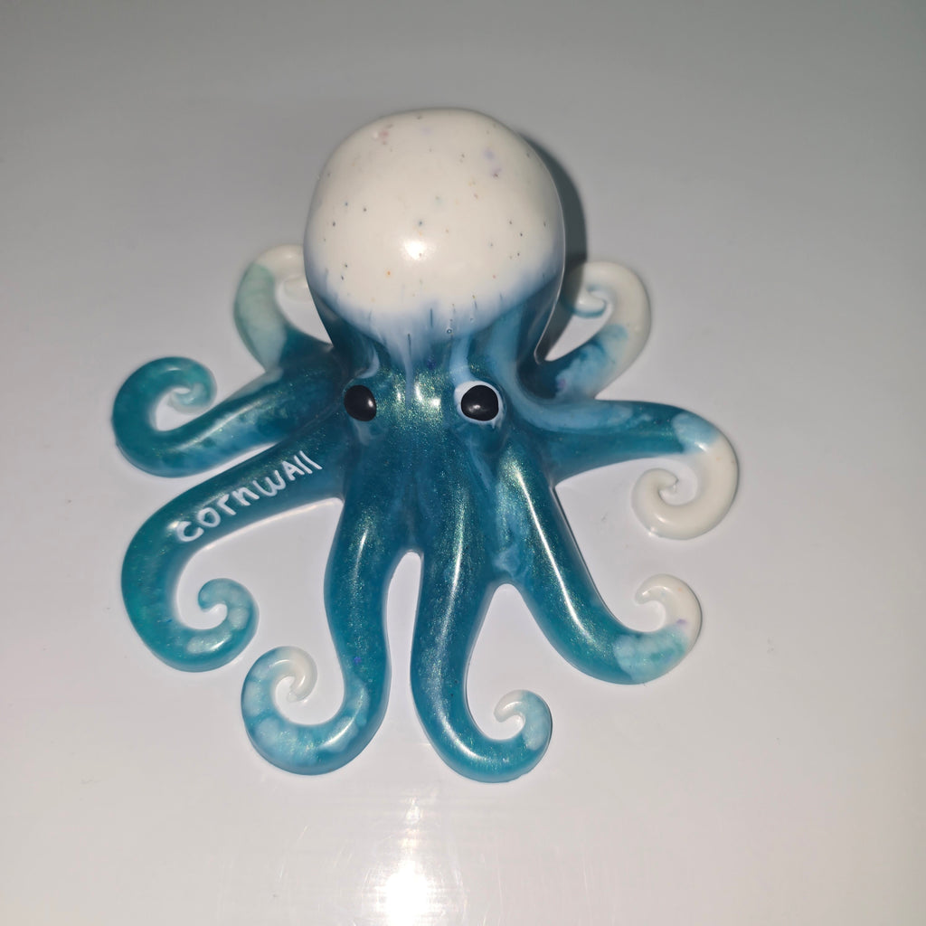 Handmade Resin Octopus Ornament – Unique -Inspired Home Decor